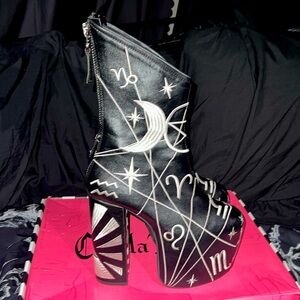 Dolls Kill Current Mood Zodiac Platform Boots